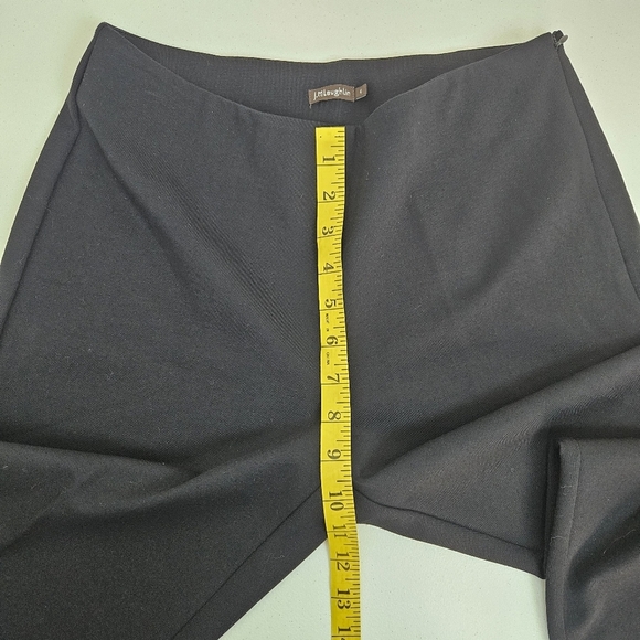 J. McLaughlin Black Wide Leg Side Zip Dress Pants 4 - Picture 10 of 13